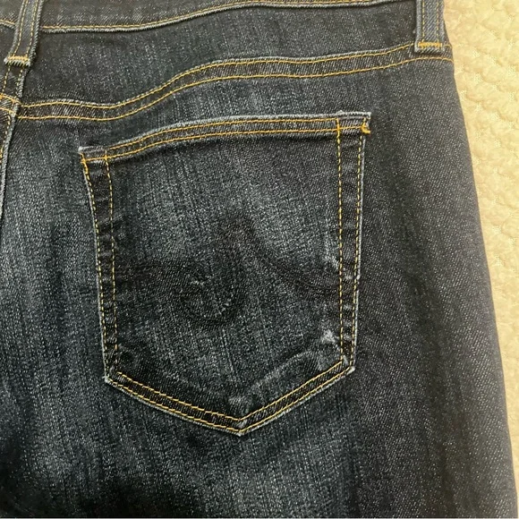 AG Adriano Goldschmied Womens Slim Straight Leg Jeans The Stevie 32R - Picture 8 of 16